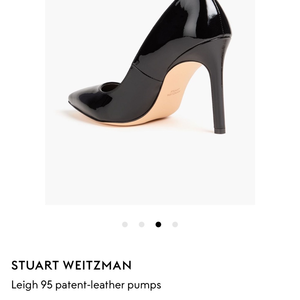Stuart Weitzman Black Stiletto Heels